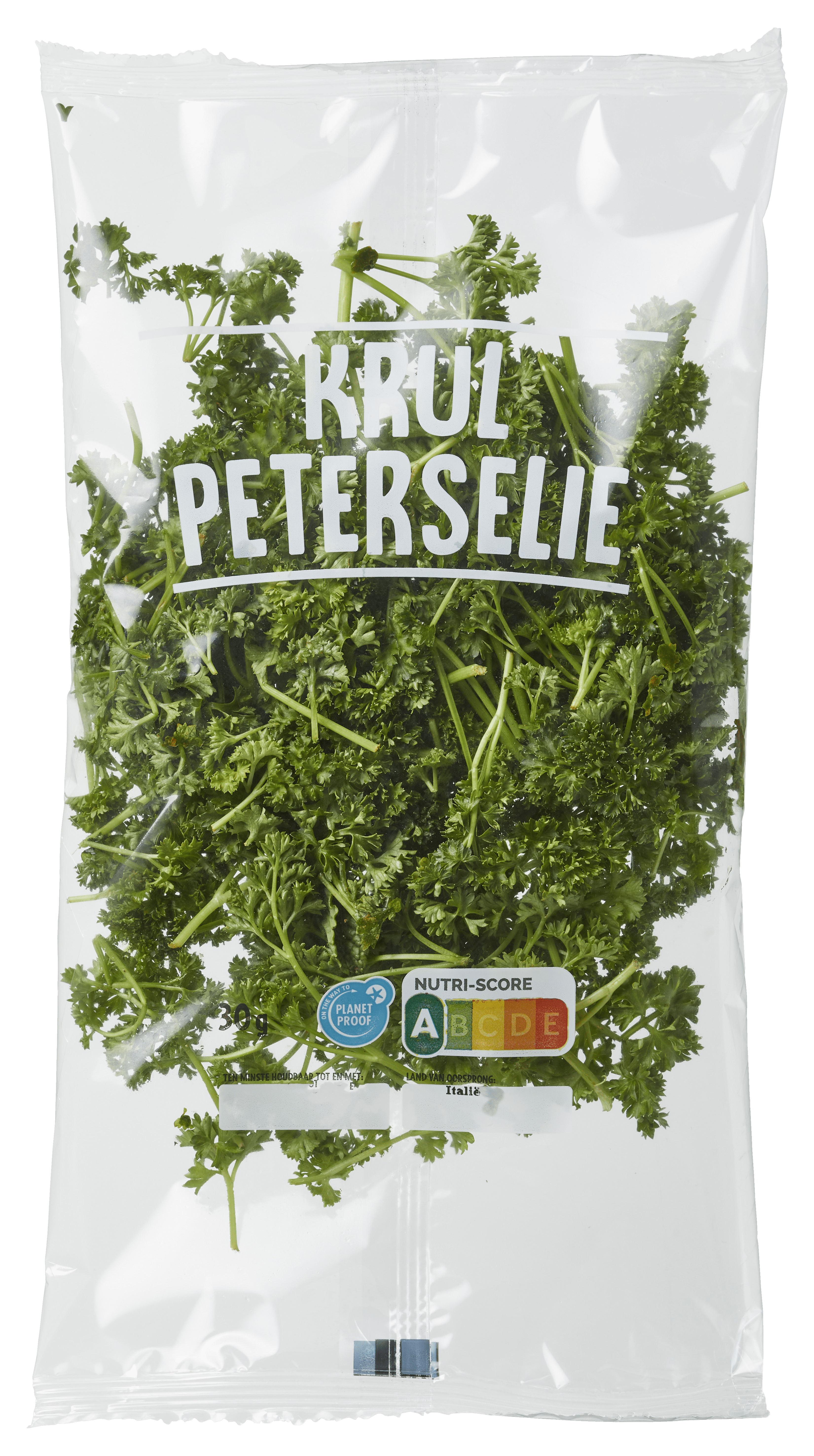 Neutraal Krulpeterselie zakje Zak 30 g
