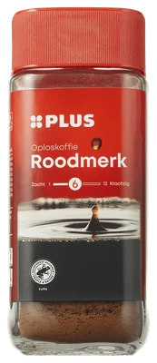 PLUS Oploskoffie goudmerk UTZ Bus 200 g