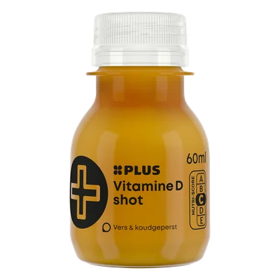 PLUS Vers shot vitamine C Fles 60 ml