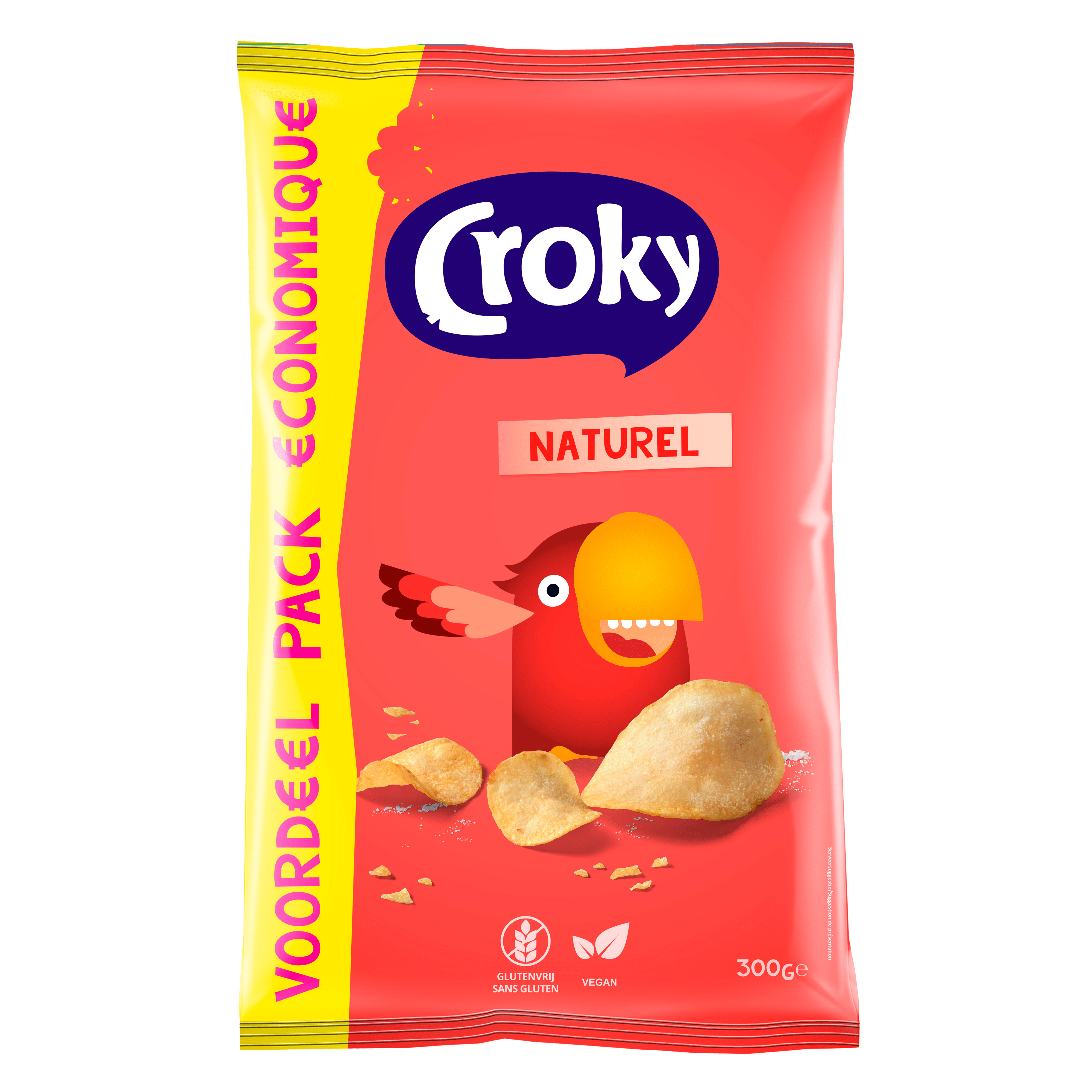 Croky Naturel Zak 300 g