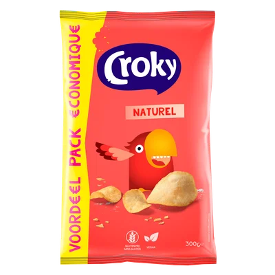 Croky Naturel Zak 300 g