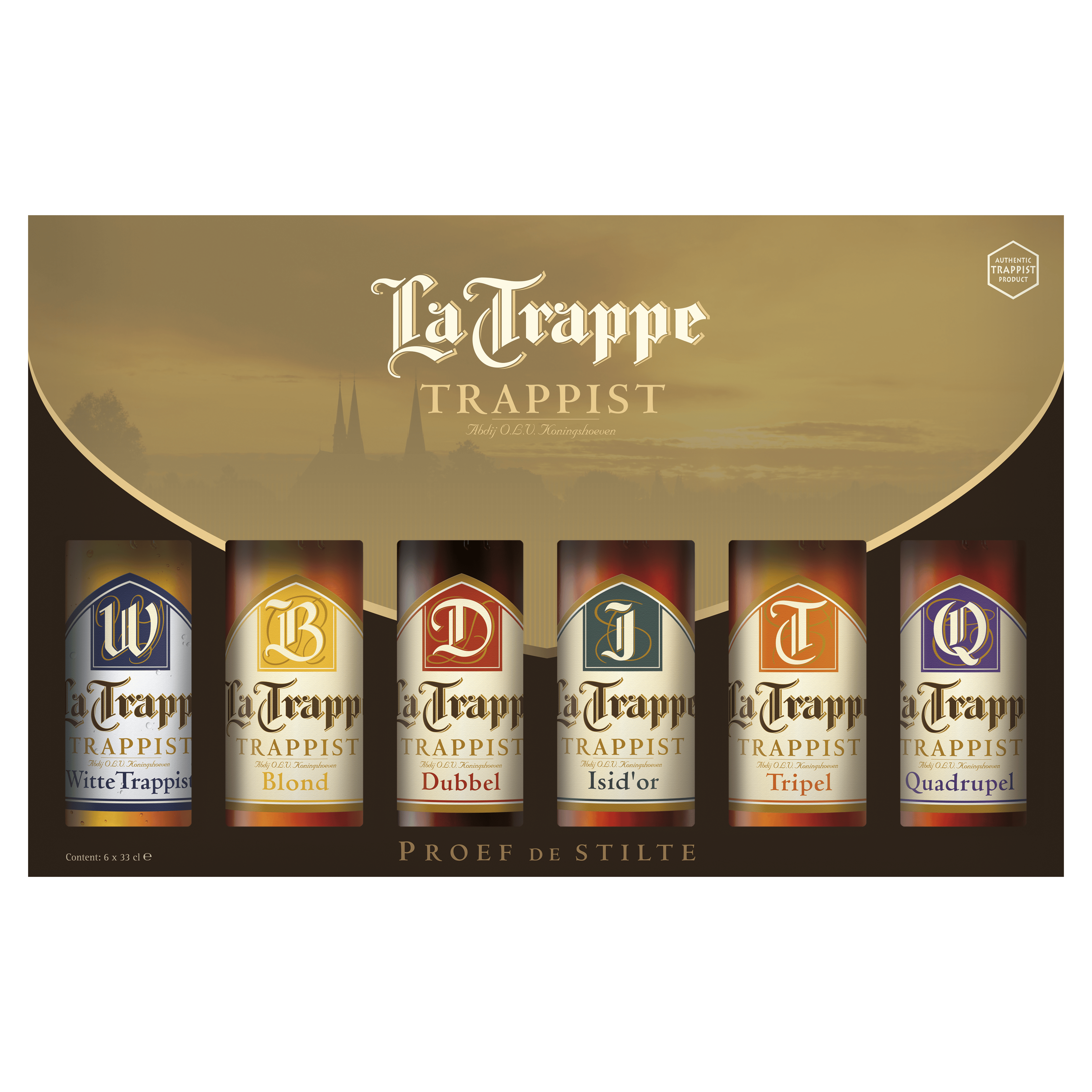 La Trappe Assortimentspack 6x33cl Set 1960 ml