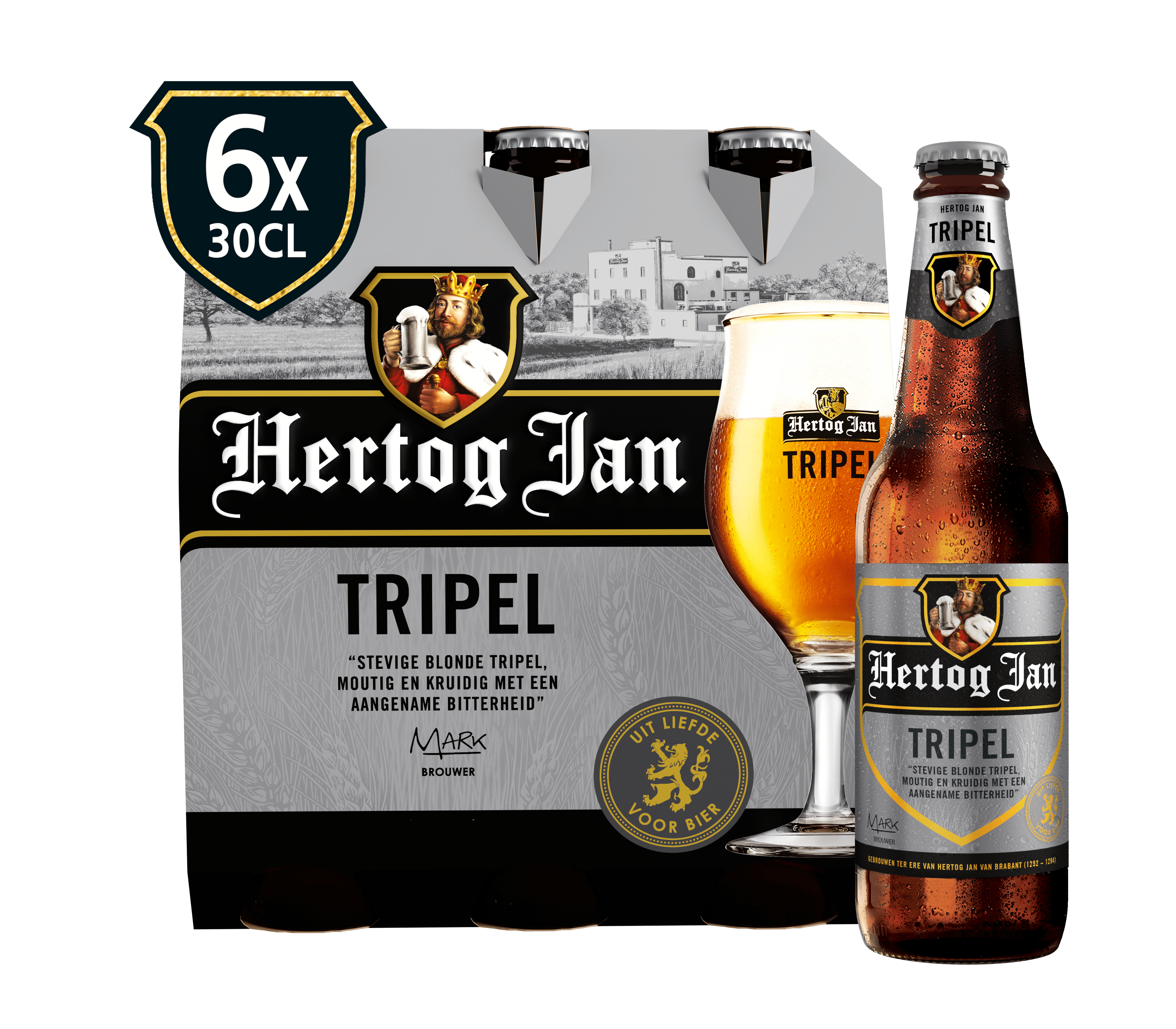 Hertog Jan Arcener tripel bier Set 1800 ml