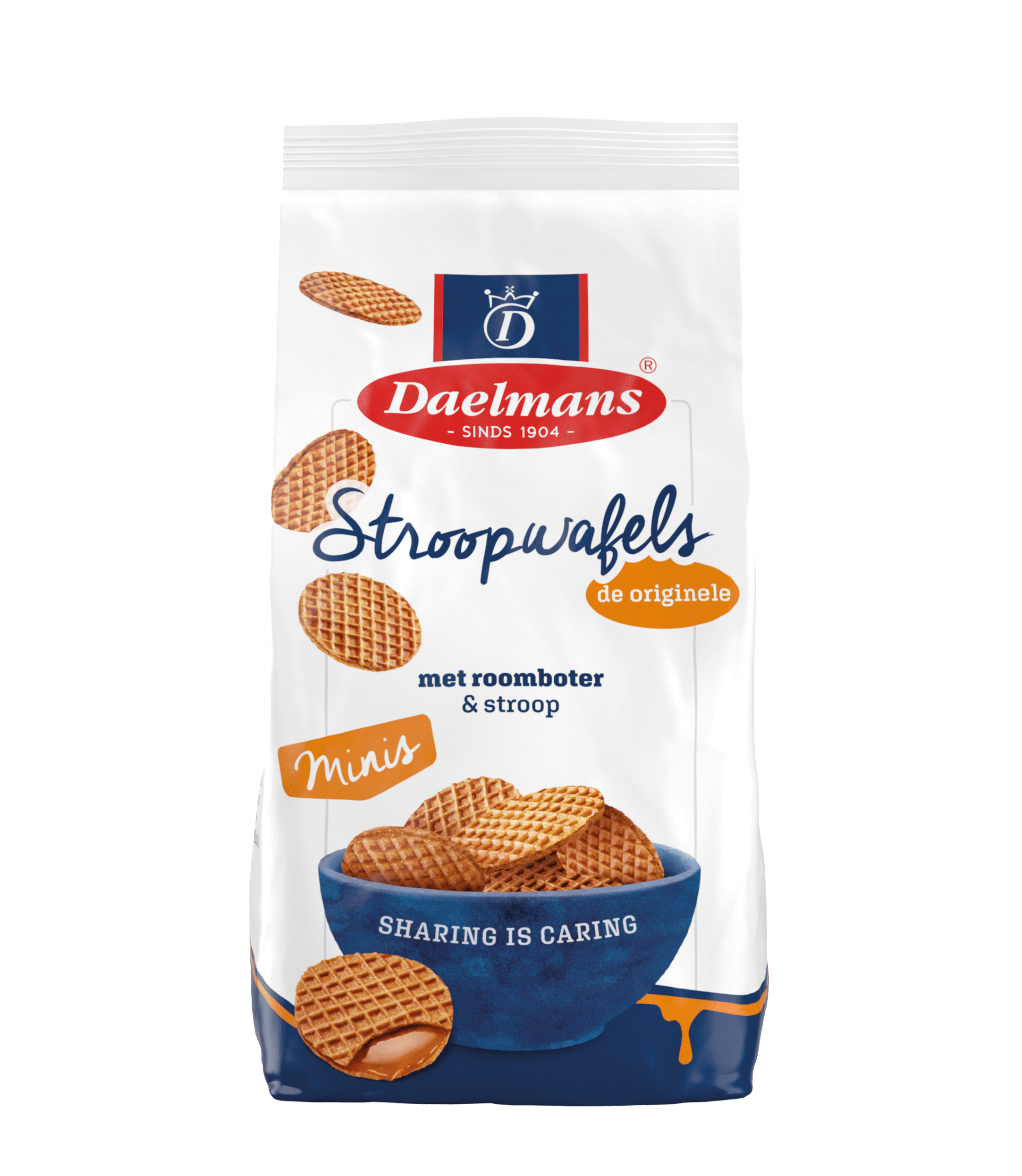 Daelmans Mini Stroopwafels Caramel Stazak 25 st