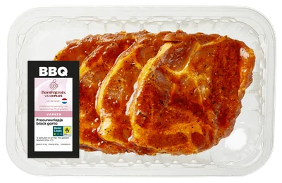 PLUS Boerentrots Procureurlapje black garlic Tray 320 g