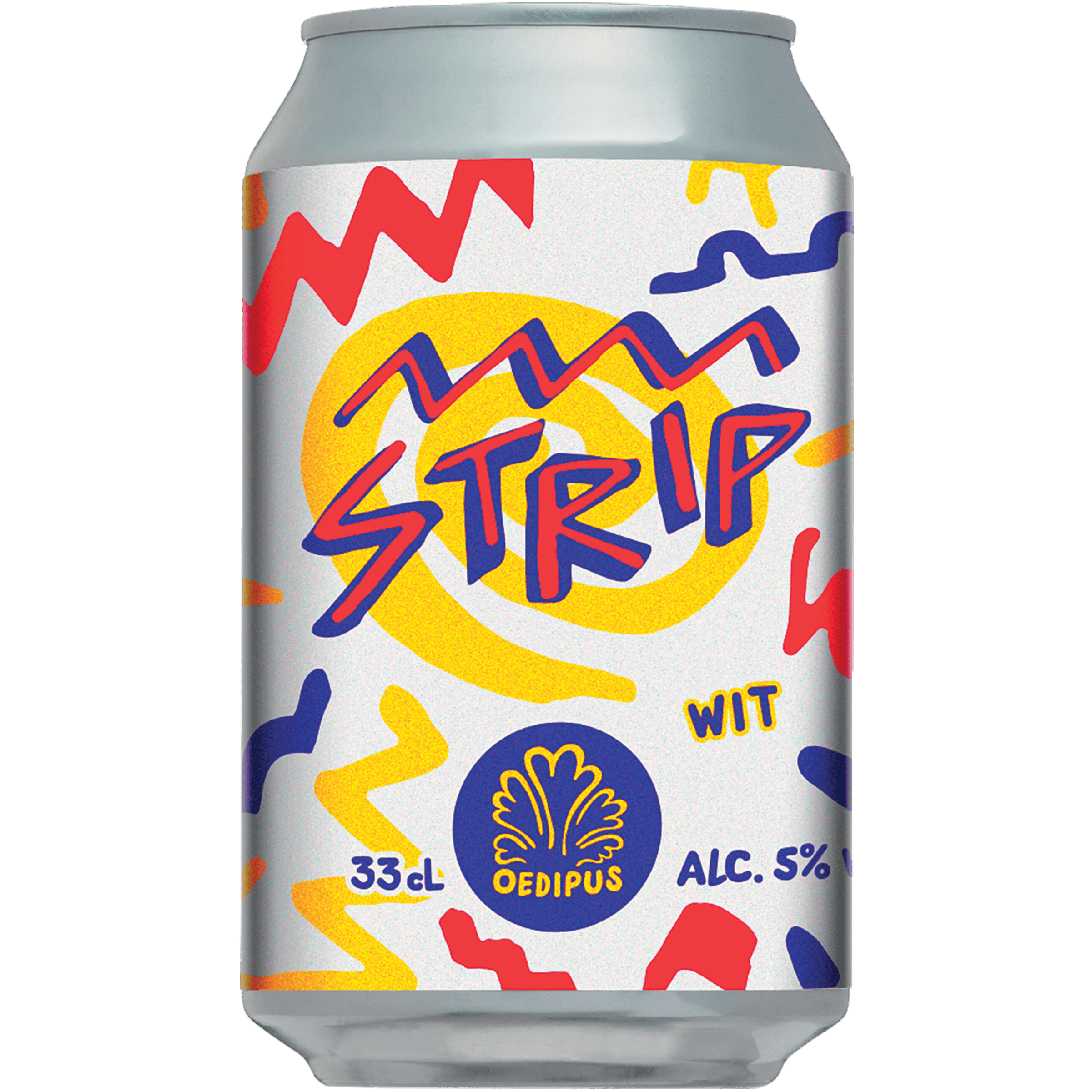 Oedipus Strip witbier blik Blik 330 ml