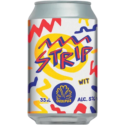 Oedipus Strip witbier blik Blik 330 ml