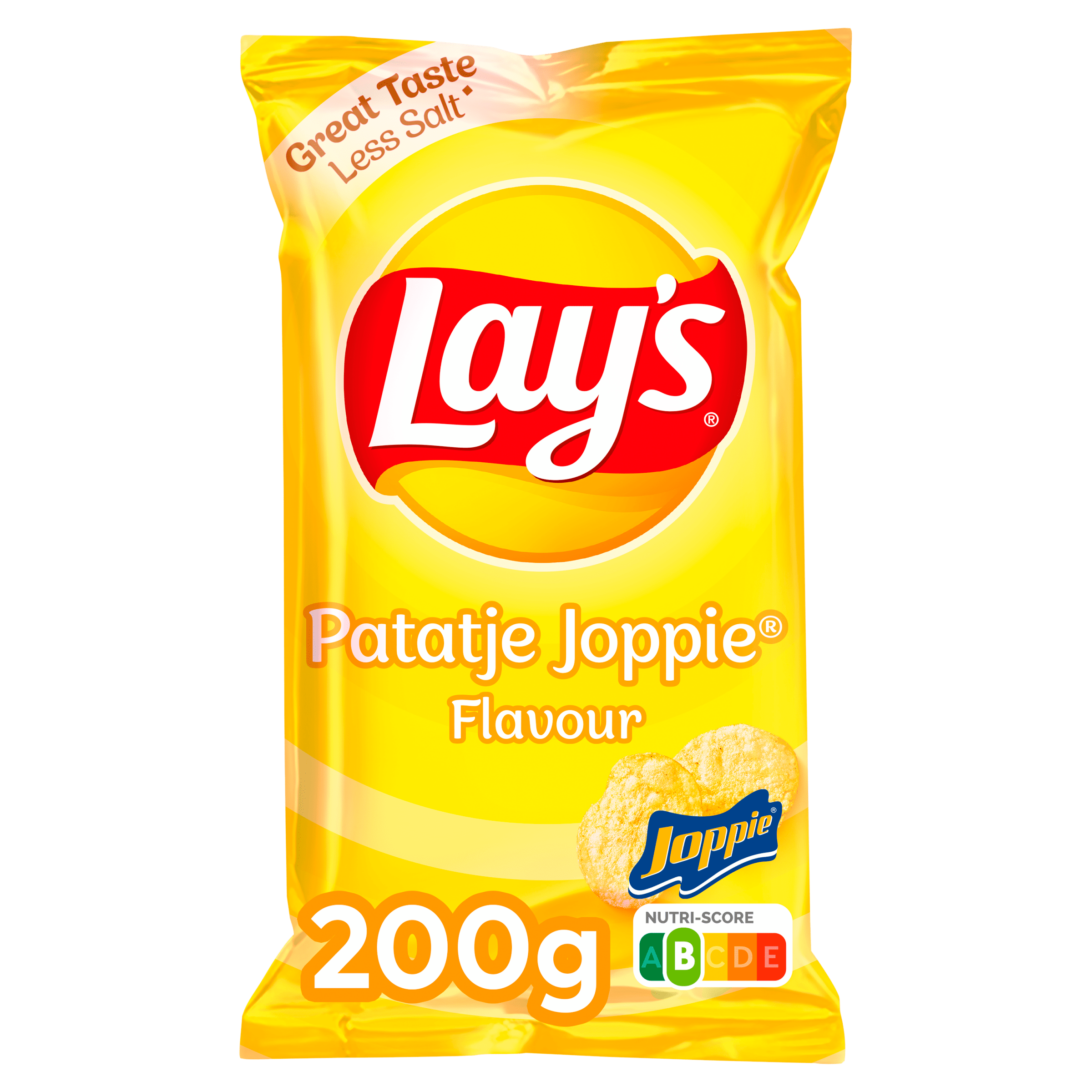 Lays Flatchips patatje joppie Zak 200 g
