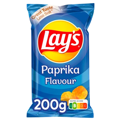 Lays Flatchips Paprika Zak 200 g