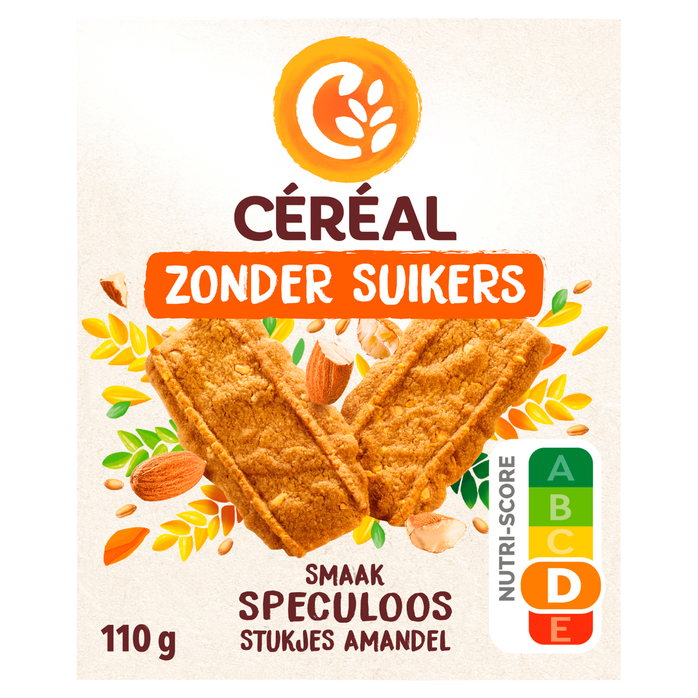 Cereal Koek speculoos smaak minder suikers Doos 110 g