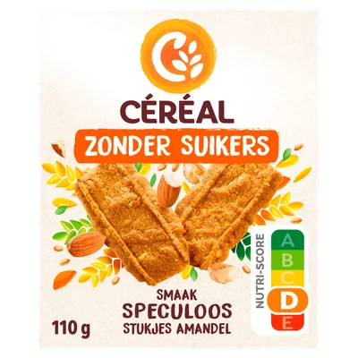 Cereal Koek speculoos smaak minder suikers Doos 110 g