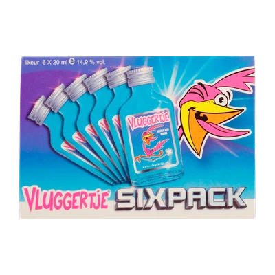 Vluggertje 6-pack Doos 6 st