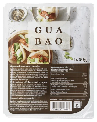 Dutch Bakery Bao buns Zak 200 g