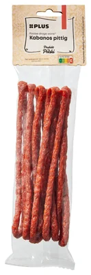 PLUS Kabanos Pittig Wikkel 90 g