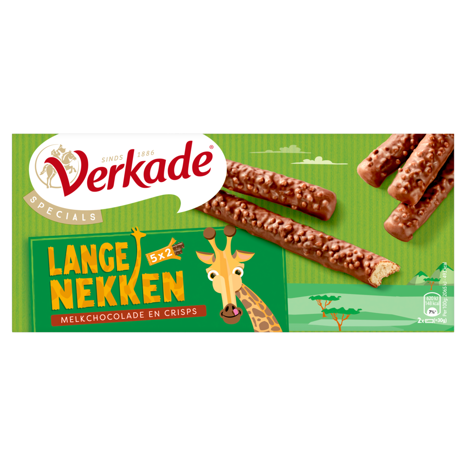 Verkade Lange nekken Doos 150 g