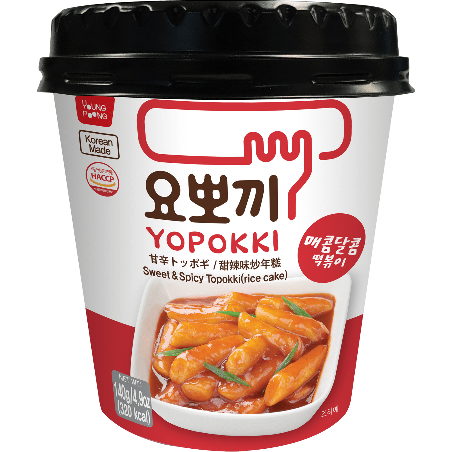 Yopokki Instant Topokki Kuipje 140 g