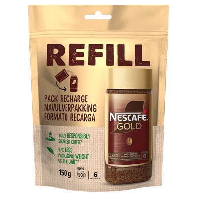 Nescafe Gold refill bag Stazak 150 g