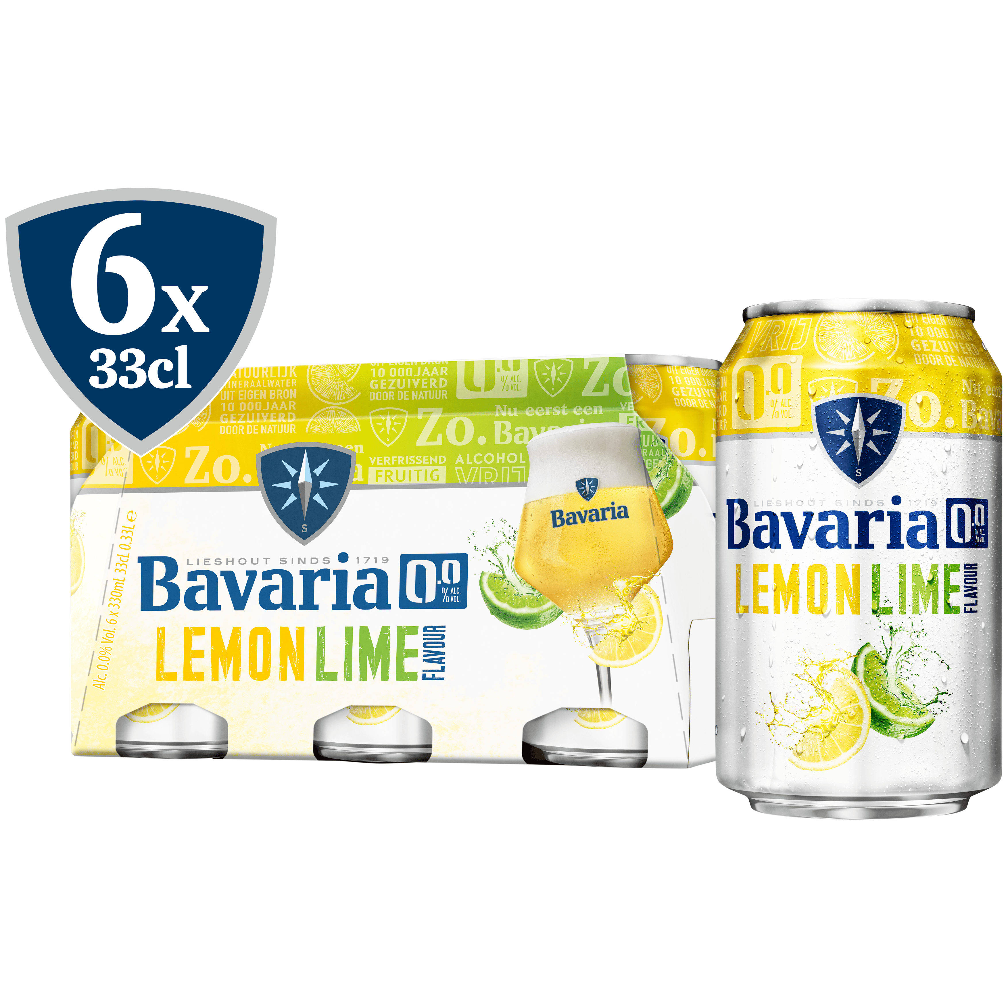 Bavaria 0.0% Fruity Lemon Lime Set 1980 ml