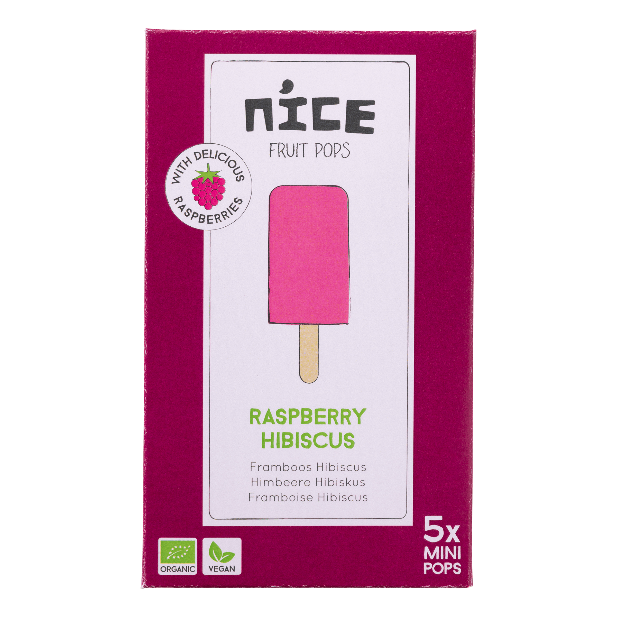 Nice Framboos Hibiscus Doos 225 ml