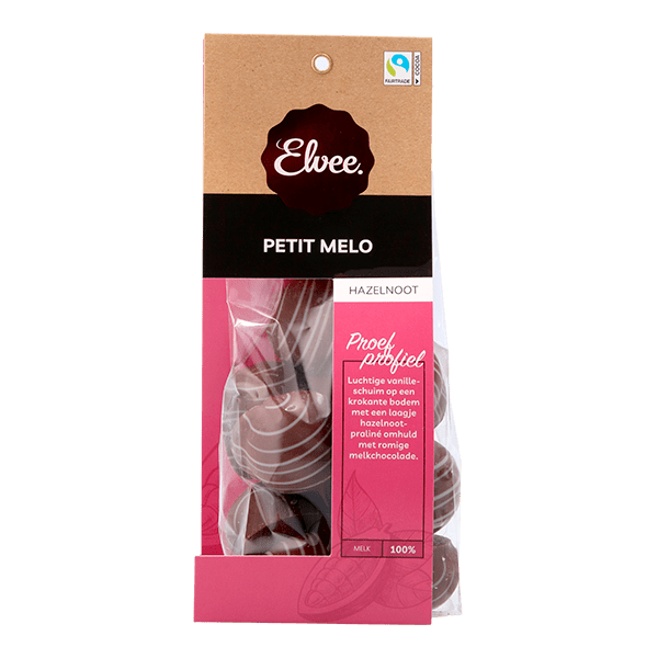 Elvee Petit melo hazelnoot Zak 100 g