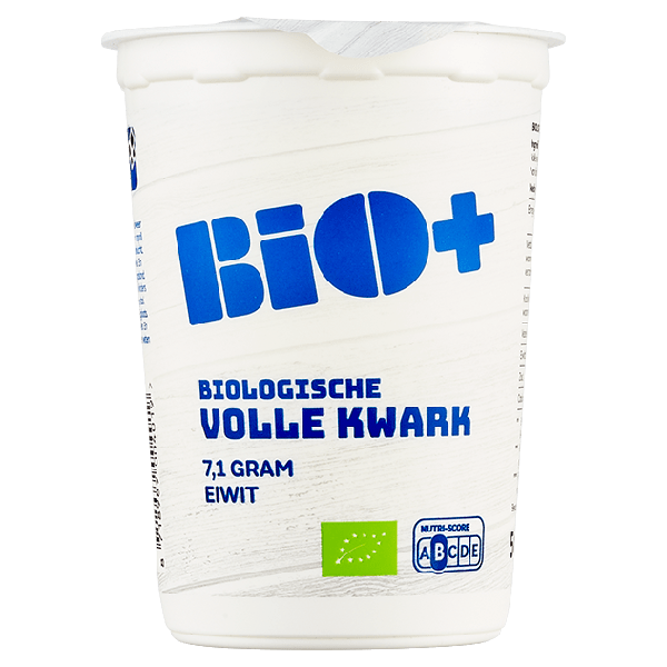 BIO+ Volle kwark Beker 500 g
