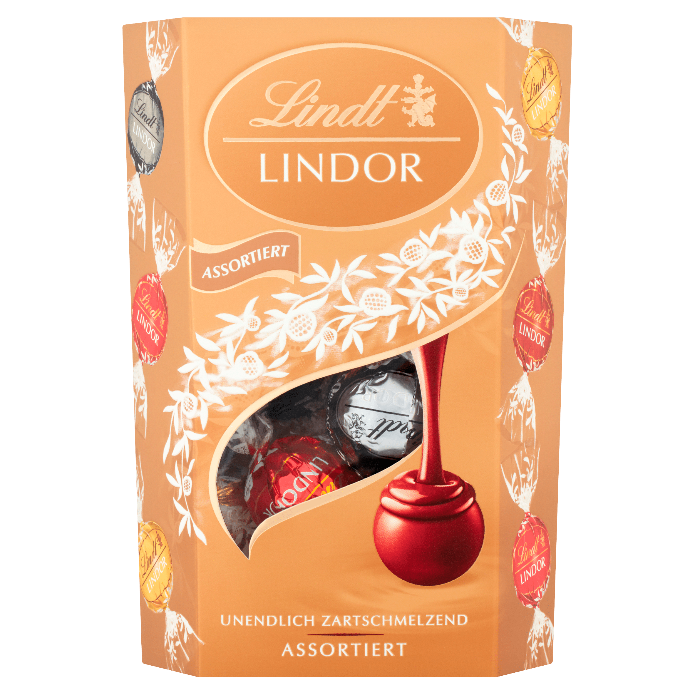 Lindt Lindor Cornet Silver Doos 200 g