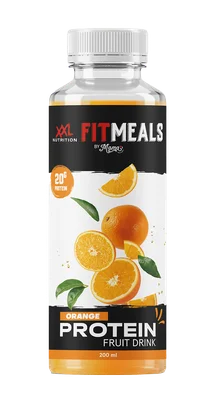 Fitmeals Drink proteine sinaasappel Fles 200 ml