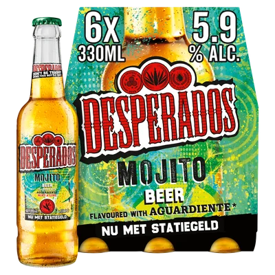 Desperados Mojito bier fles Set 1980 ml