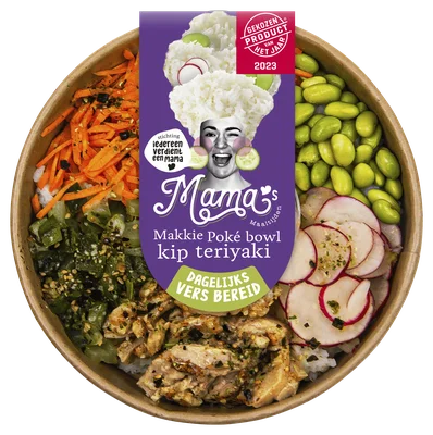 Mama's Maaltijden Midi Poké bowl tonijn Bakje 270 g