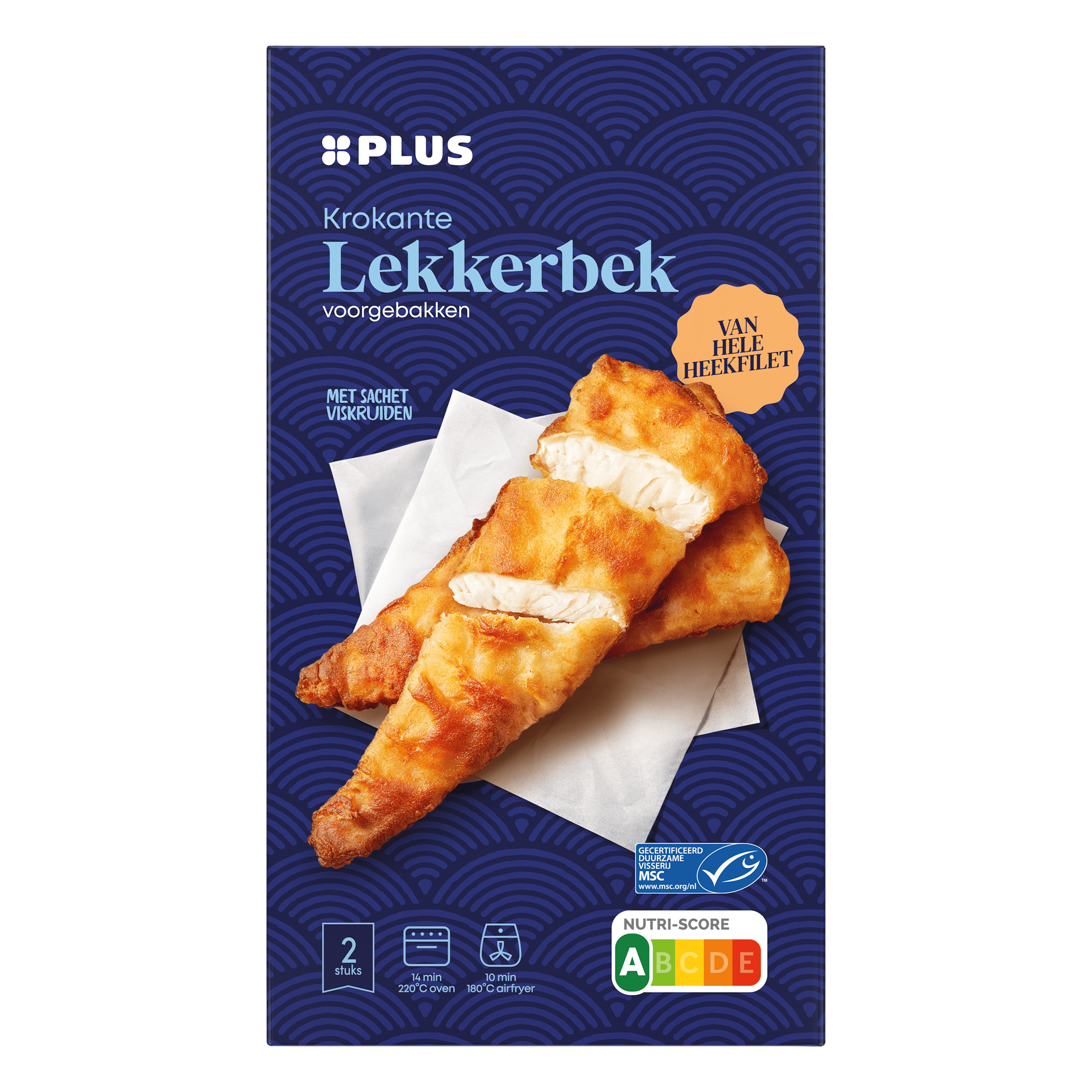 PLUS Voorgebakken lekkerbek Doos 240 g