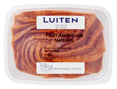 Luiten Filet Americain naturel Bakje 150 g