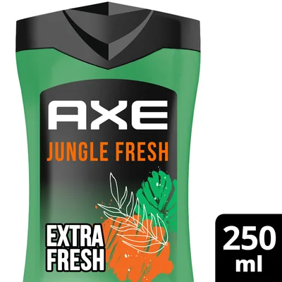 Axe 3-in-1 douchegel jungle fresh Fles 250 ml