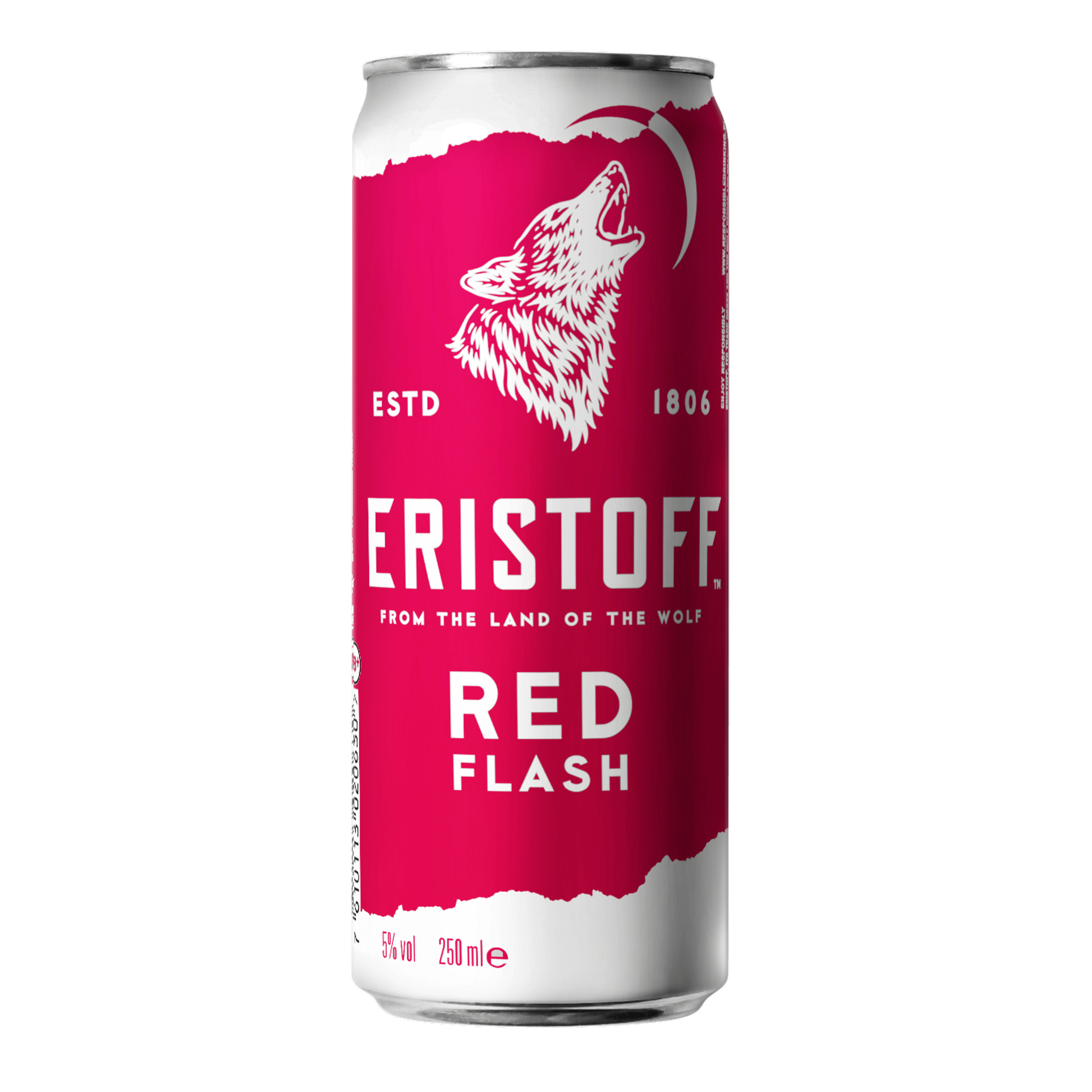 Eristoff Red Flash Blik 250 ml