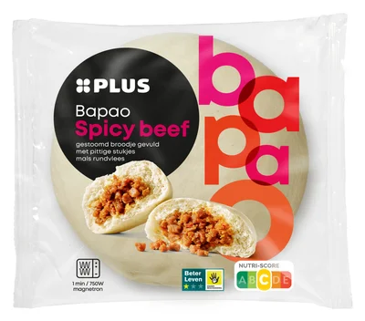 PLUS Bapao spicy beef Zak 115 g