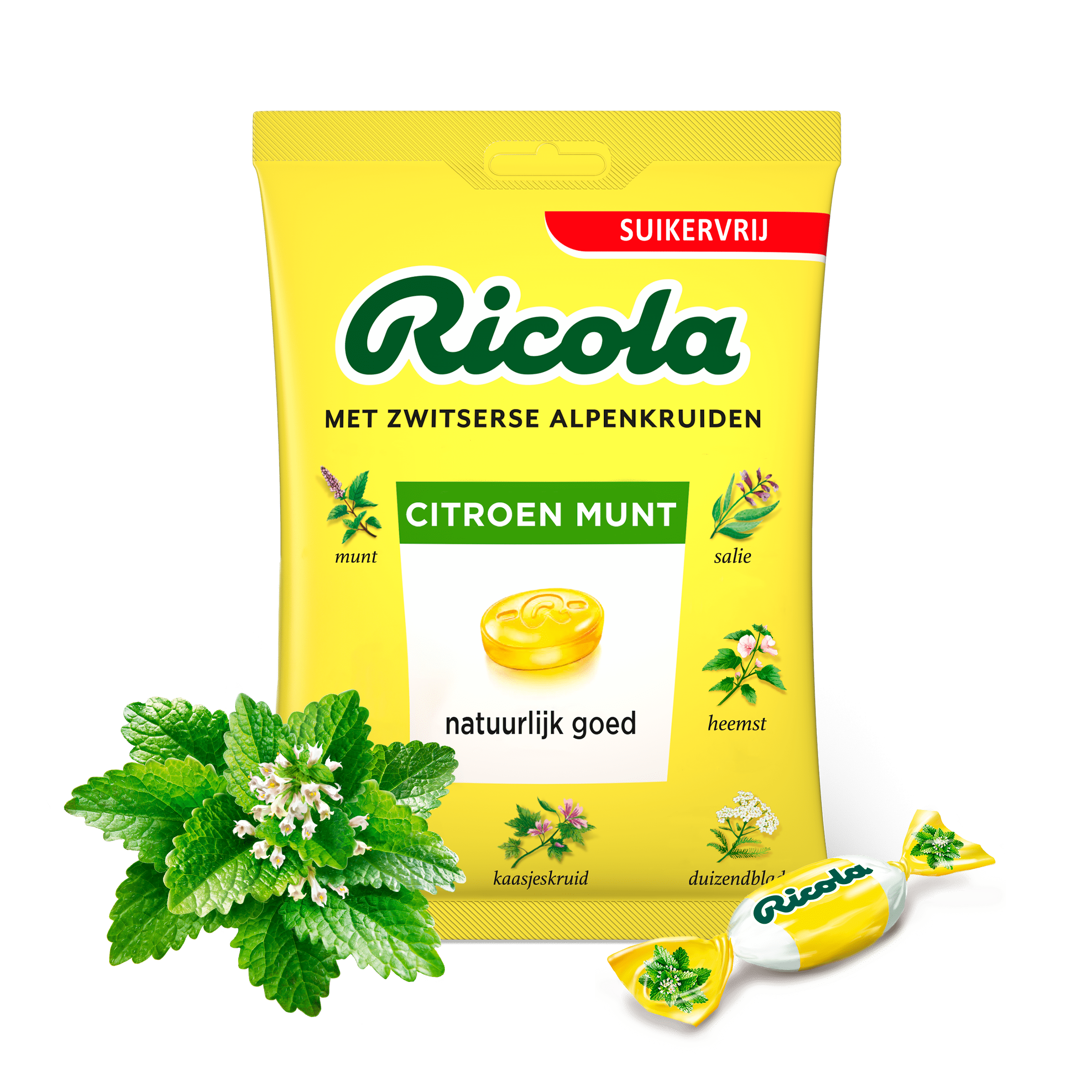 Ricola Citroen munt Zakje 75 g