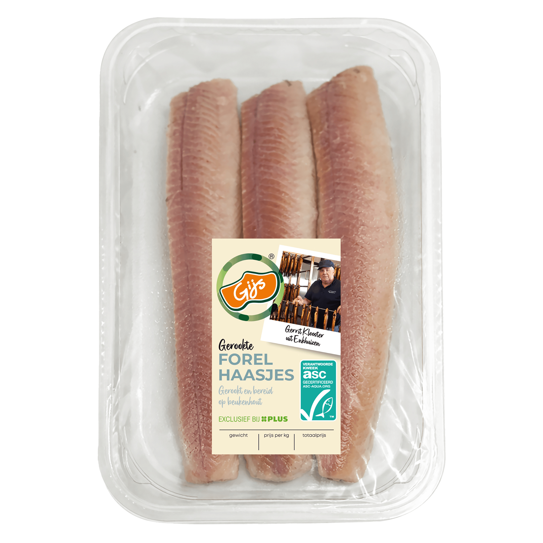 GIJS Forelhaasje 125 gram