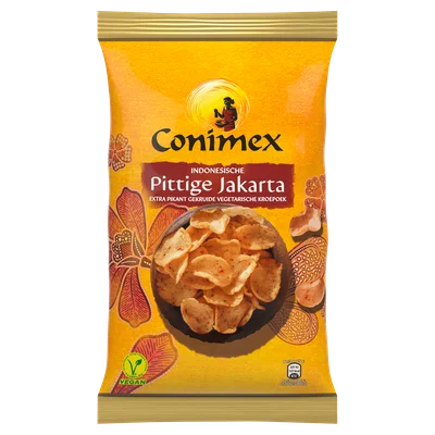 Conimex Kroepoek spicy Jakarta Zak 75 g