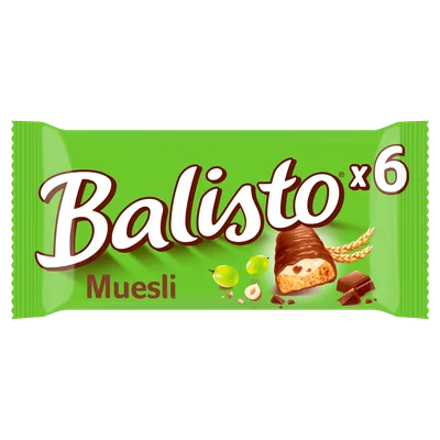 Balisto Muesli 6-pack Pak 111 g