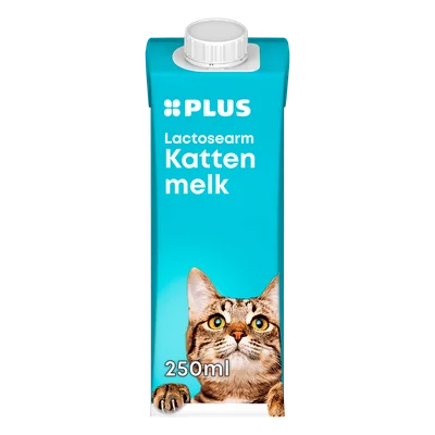 PLUS Kattenmelk lactosearm omega 3 Pak 250 ml
