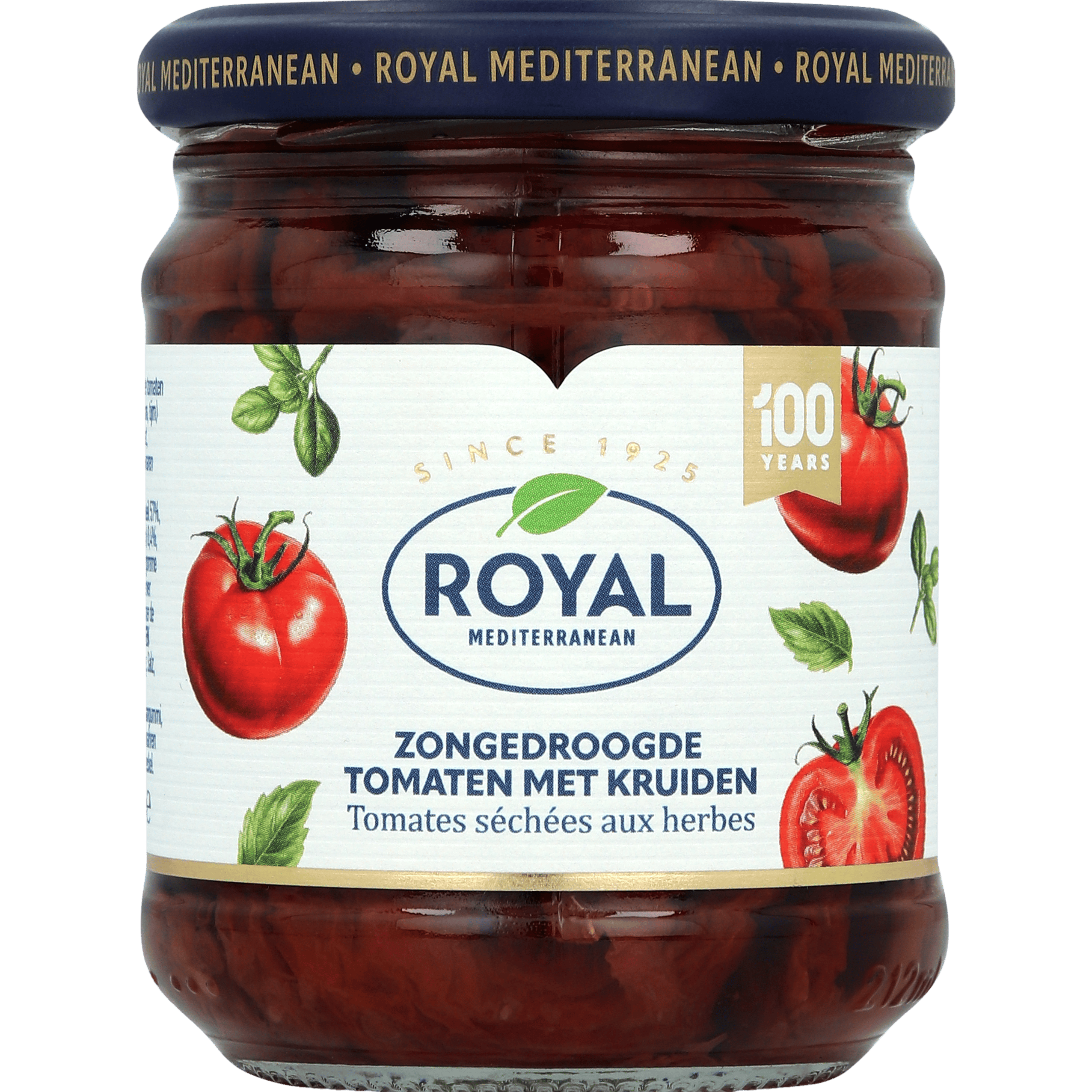 Royal Zongedroogde tomaten met kruiden Bus 193 g