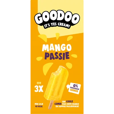 Goodoo Mango Passie triopack Doos 210 ml