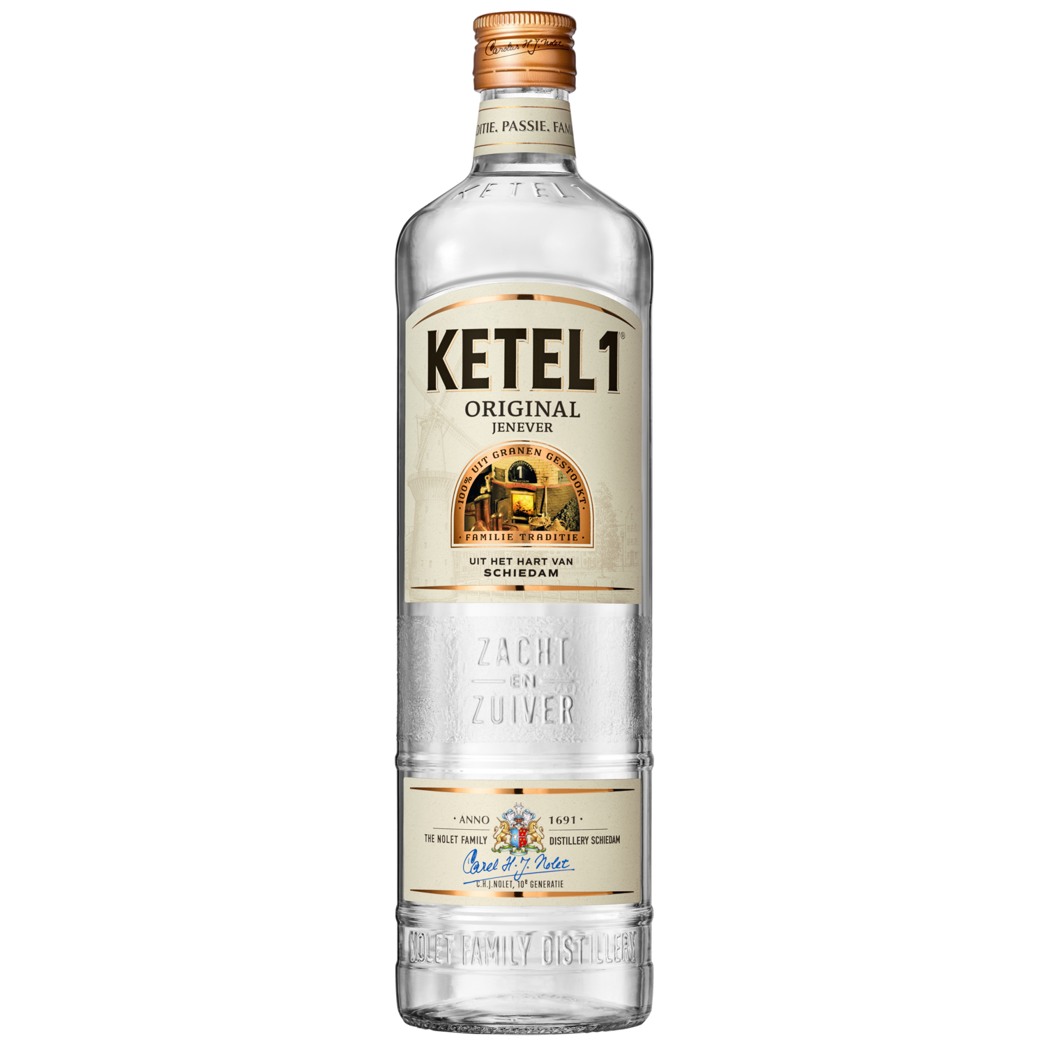 Ketel 1 Jonge Jenever Fles 1000 ml