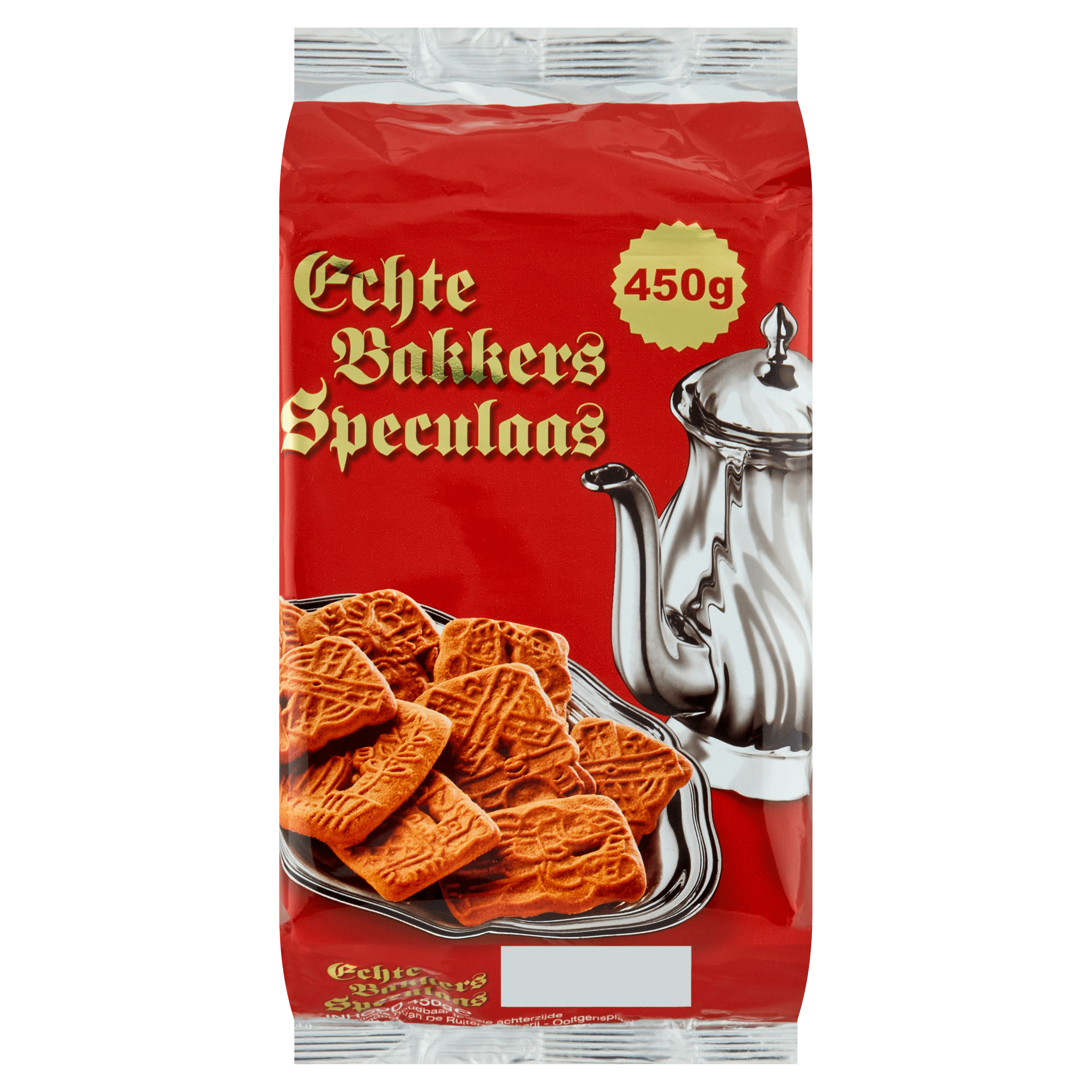 Ruiter Echte Bakkers Speculaas Pak 450 g
