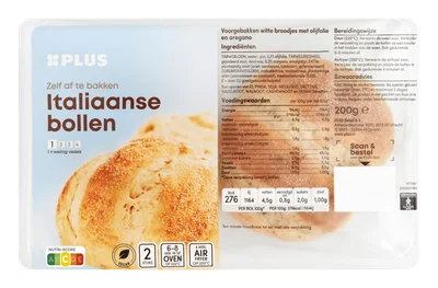 PLUS bruine bollen Zak 6 st