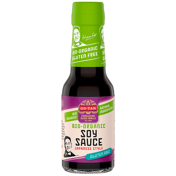Go-Tan Sojasaus Glutenvrij Biologisch Fles 145 ml