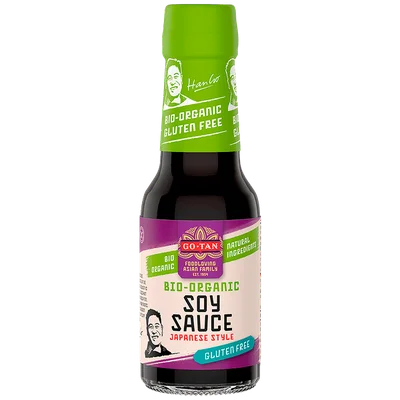 Go-Tan Sojasaus Glutenvrij Biologisch Fles 145 ml
