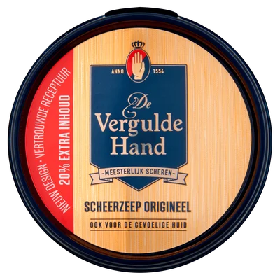 De Vergulde Hand Scheerzeep tablet Stuk 75 g