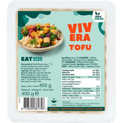 Vivera Tofu Tray 450 g