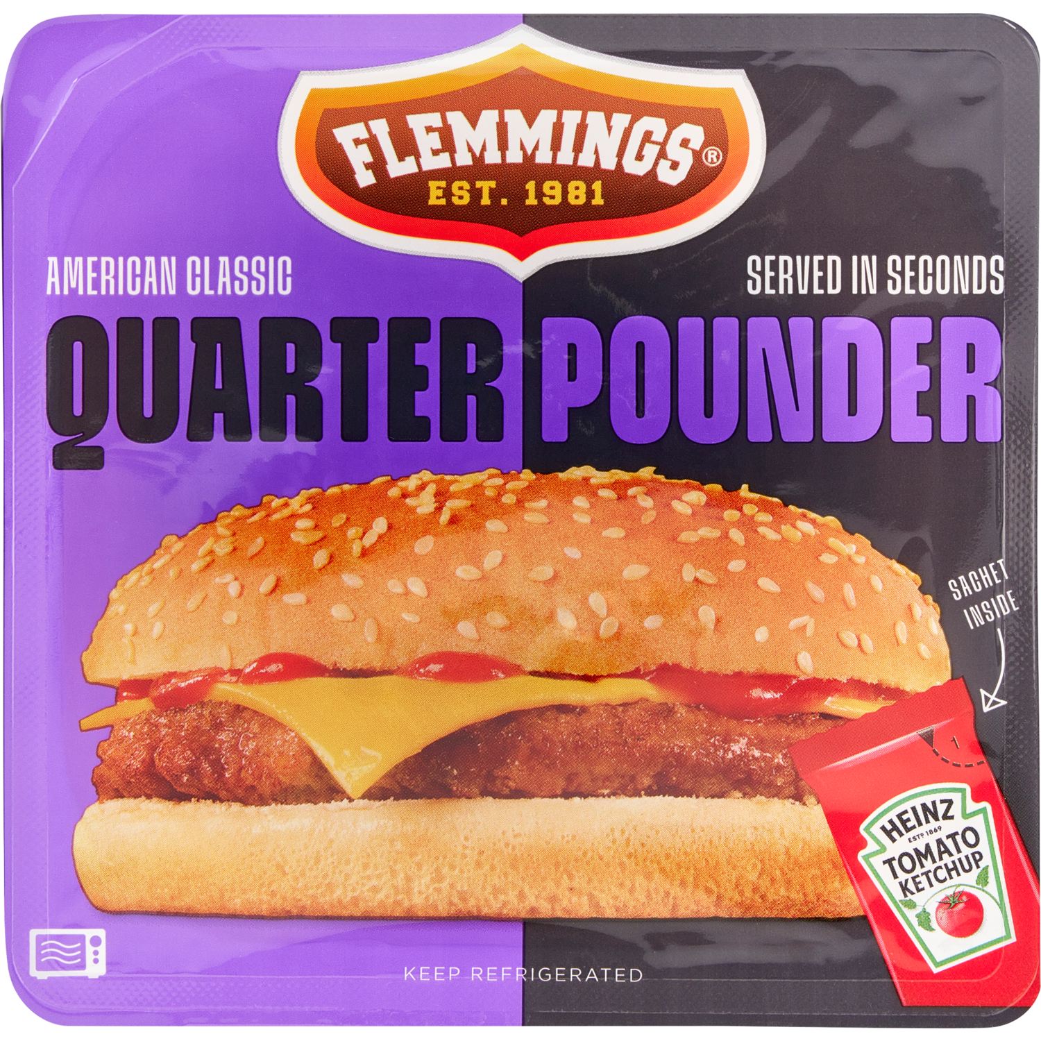 Flemmings Quarter Pounder Tray 1 st