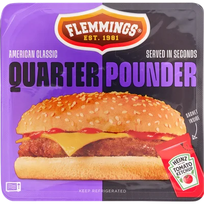 Flemmings Quarter Pounder Tray 1 st